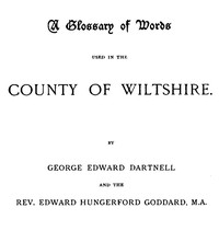 Cover of A Glossary of Words used in the ...