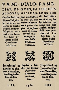 Cover of Familiar dialogues — Reading Companion