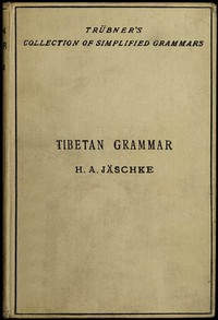 Cover of Tibetan Grammar — Inside the Classic